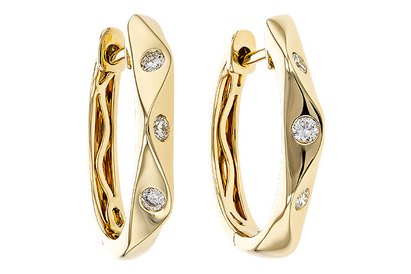 E329-35046: EARRINGS .15 TW