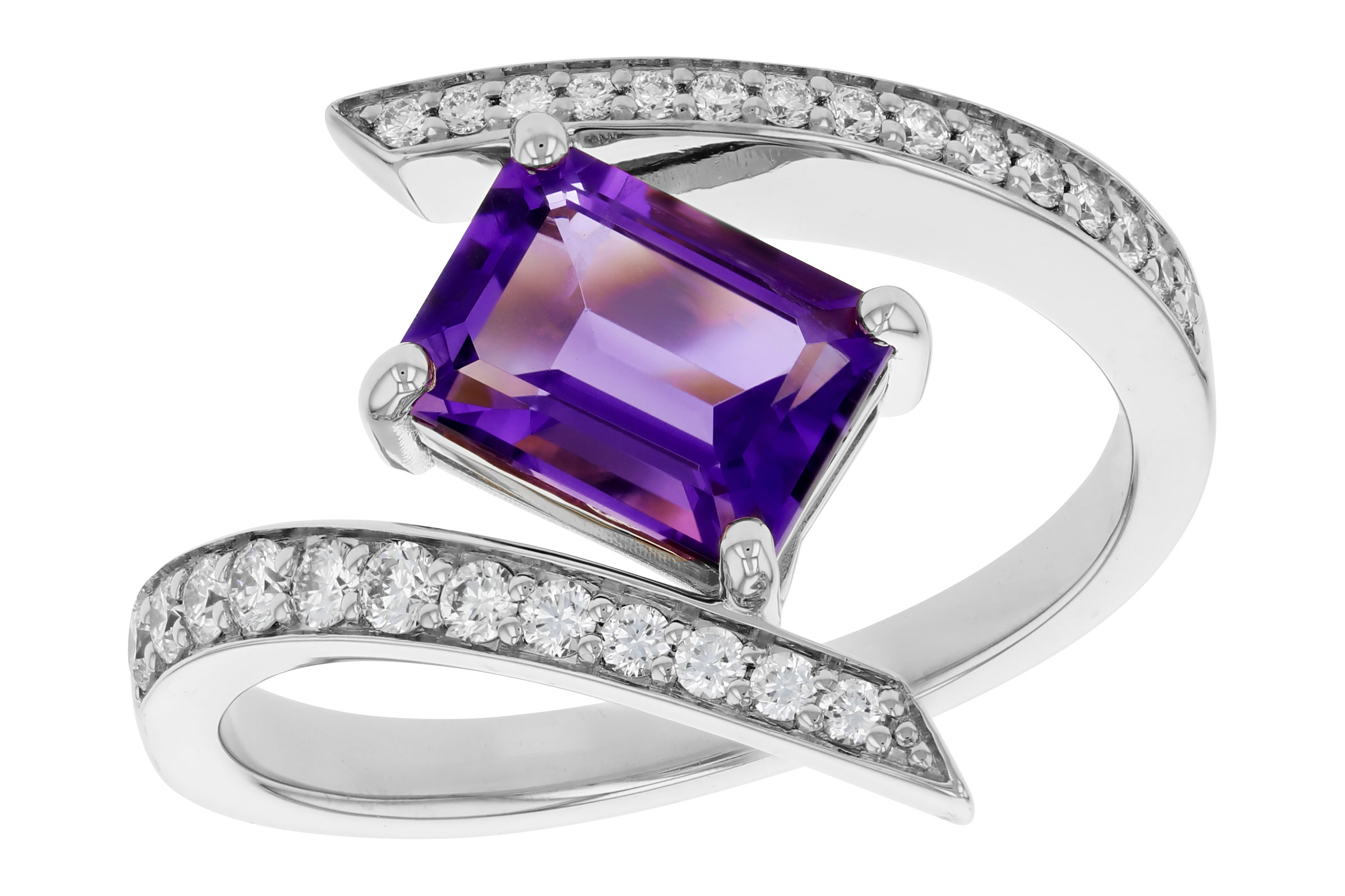 E330-21419: LDS RG 1.36 AMETHYST 1.63 TGW (8x6MM AMY)
