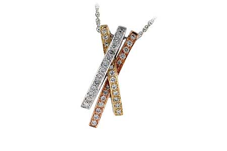 F060-26901: NECKLACE .49 TW