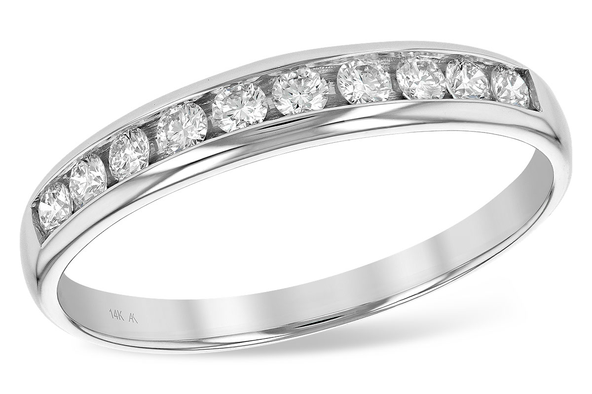 F147-51428: LDS WED RG .25 TW (10 STONES)