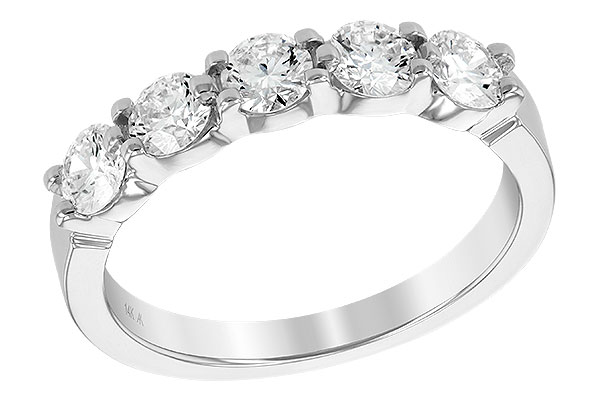 F240-22283: LDS DIA WED RG 1.00 TW (5 STONES)