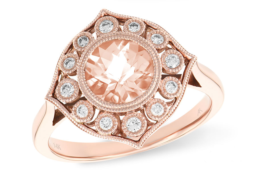 F242-95019: LDS RG .90 MORGANITE 1.05 TW