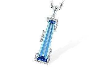 F243-84092: NECK 5.18 BLUE TOPAZ 5.28 TGW