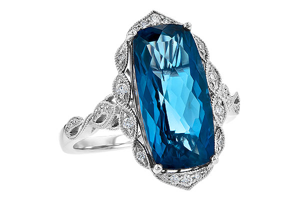 F244-74092: LDS RG 6.75 LONDON BLUE TOPAZ 6.90 TGW (16x8MM BT)
