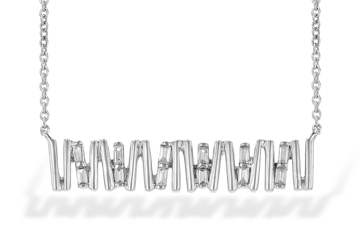 F244-77746: NECK .15 TW BAGUETTE DIAS