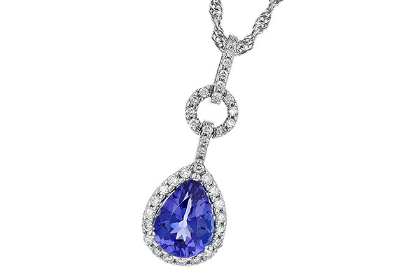 F244-79546: NECK .95 TANZANITE 1.14 TGW