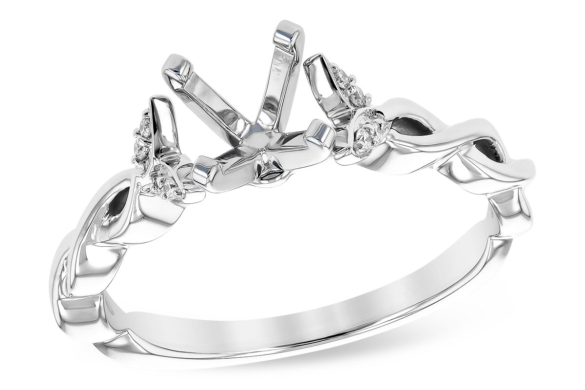 F327-47801: LDS SEMI DIA RG .04 TW