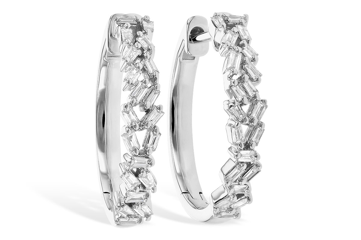 F327-48701: EARR .26 TW BAGUETTES