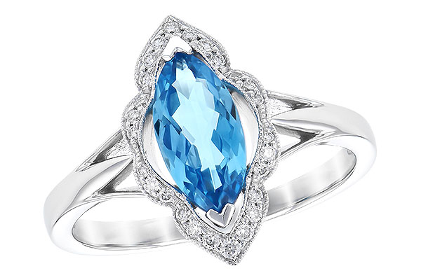 F327-52346: LDS RG 1.26 BLUE TOPAZ 1.37 TGW