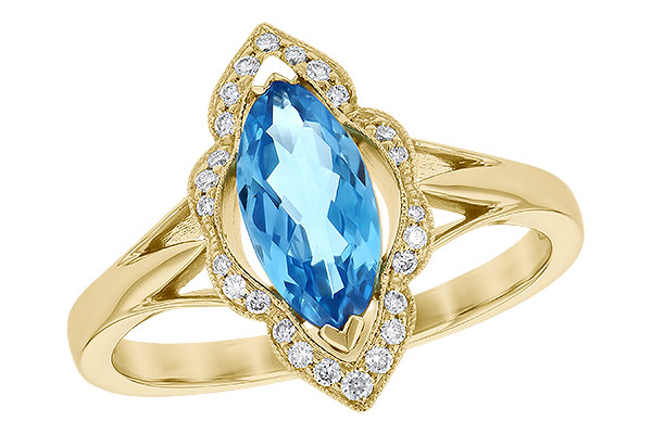 F327-52346: LDS RG 1.26 BLUE TOPAZ 1.37 TGW