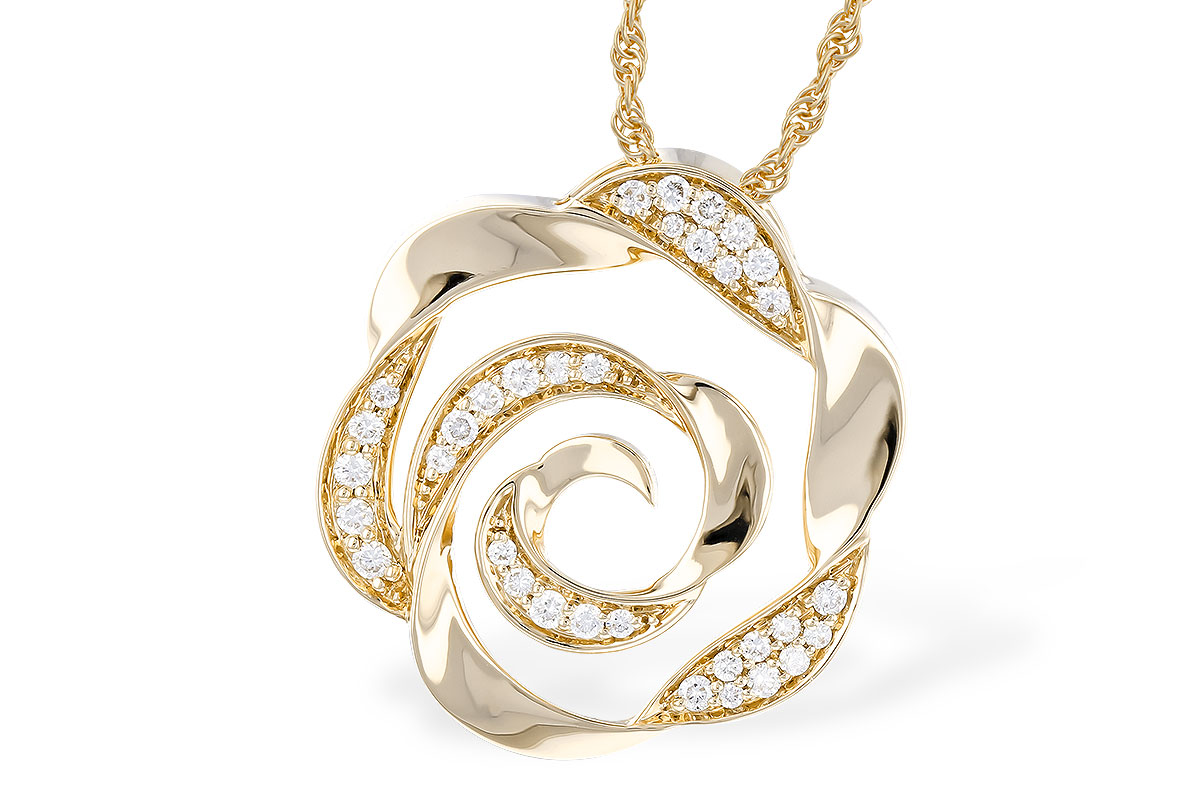 F328-39574: NECKLACE .20 TW