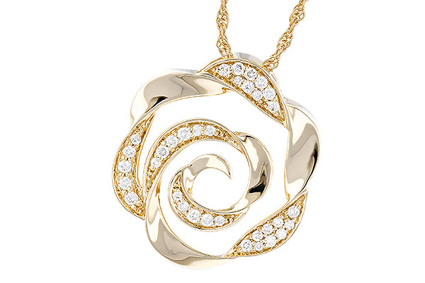 F328-39574: NECKLACE .20 TW