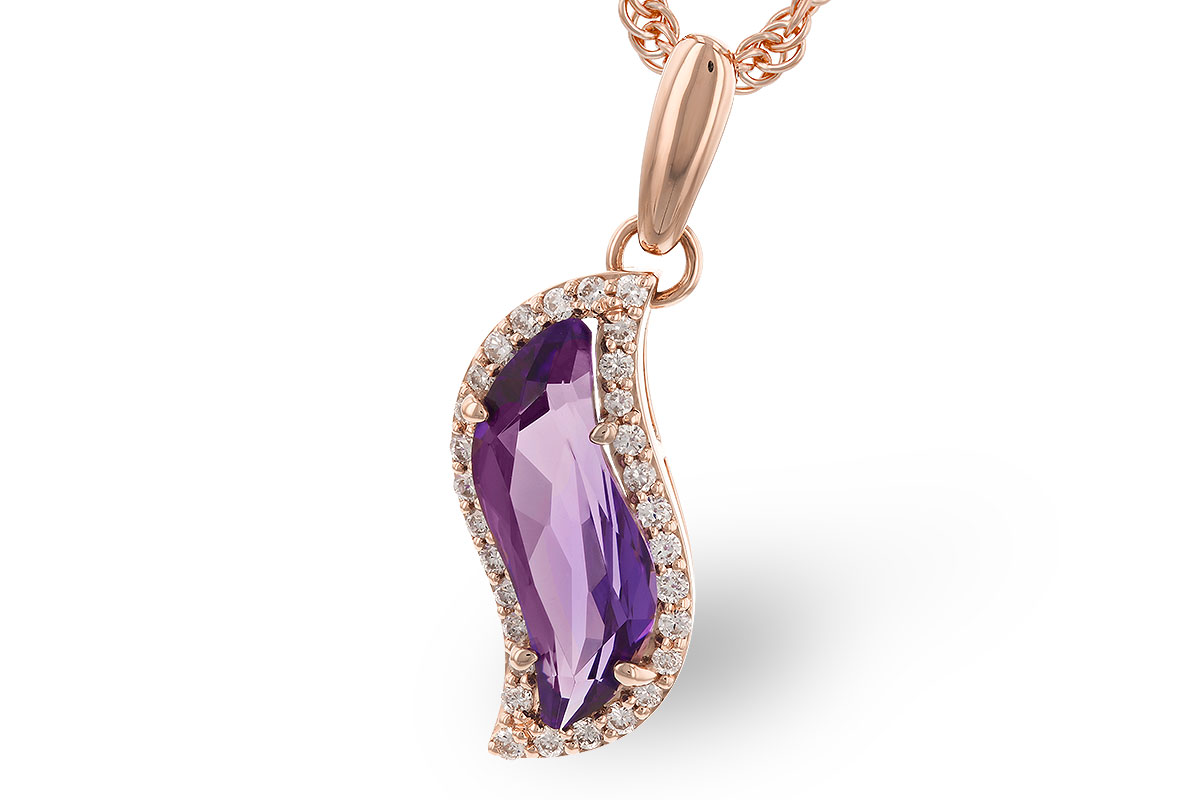 F328-40510: NECK 1.34 TW AMETHYST 1.48 TGW