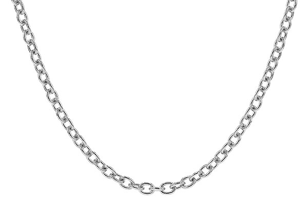 F328-43210: CABLE CHAIN (18IN, 1.3MM, 14KT, LOBSTER CLASP)