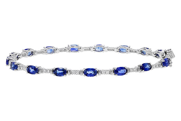 F329-29628: BRACELET 4.92 SAPPHIRE 5.24 TGW (7")