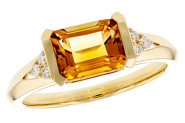 F329-34119: LDS RG 1.46 CITRINE 1.55 TGW (8x6MM CIT)