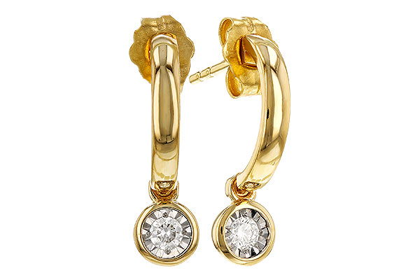 F329-34137: EARRINGS .10 TW