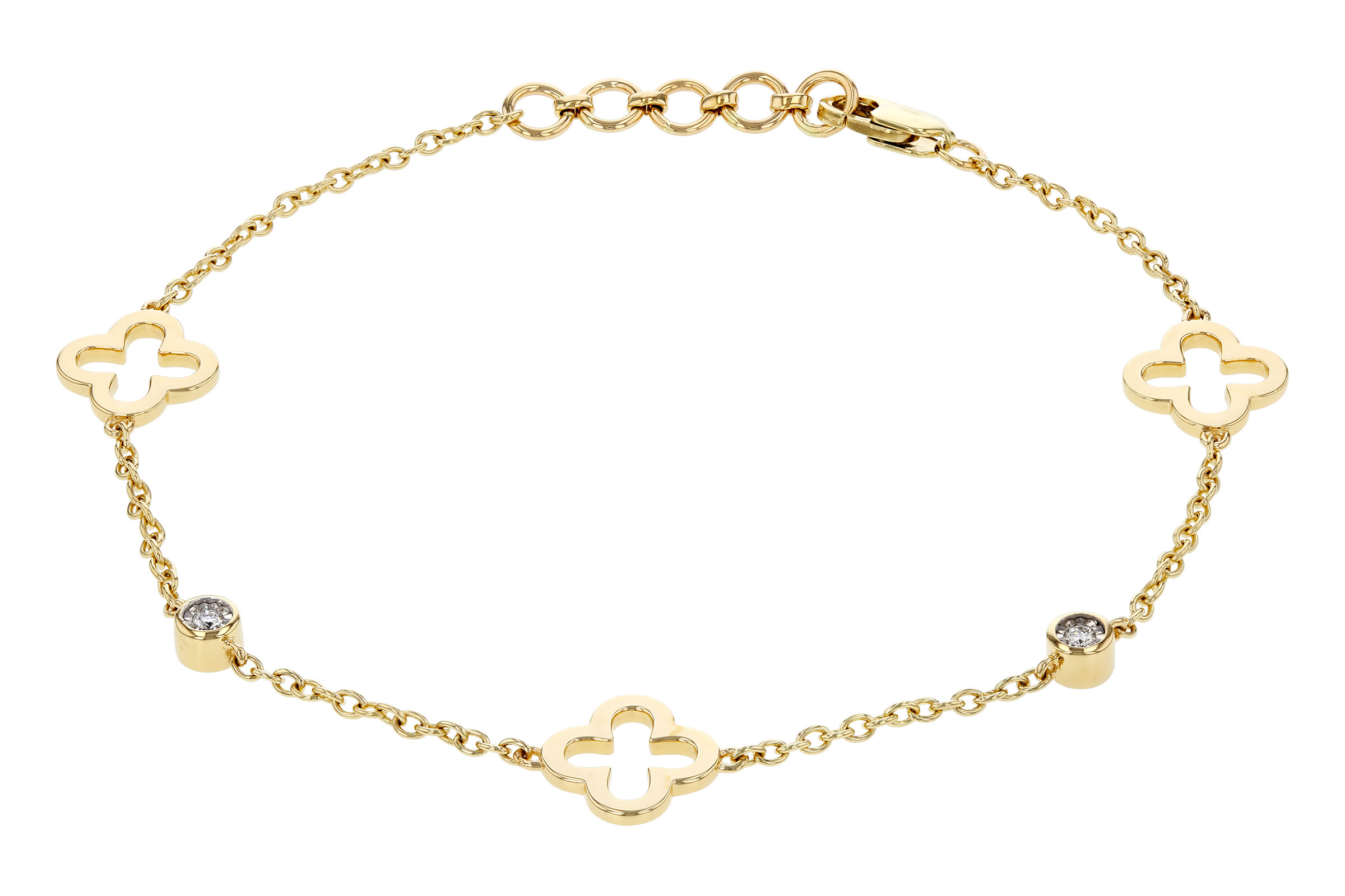 F330-19592: BRACELET .06 TW (7.25")