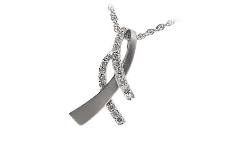 G061-09619: NECKLACE .15 TW