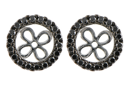 G242-92283: EARRING JACKETS .34 TW (FOR 1.50-2.00 CT TW STUDS)