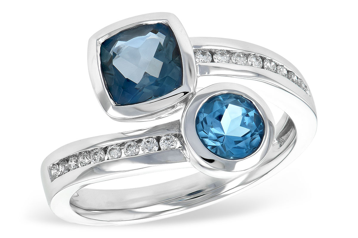 G243-90528: LDS RG 1.55 TW BLUE TOPAZ 1.70 TGW