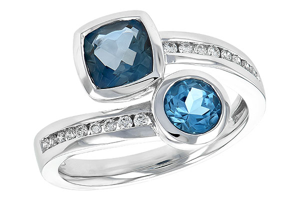 G243-90528: LDS RG 1.55 TW BLUE TOPAZ 1.70 TGW