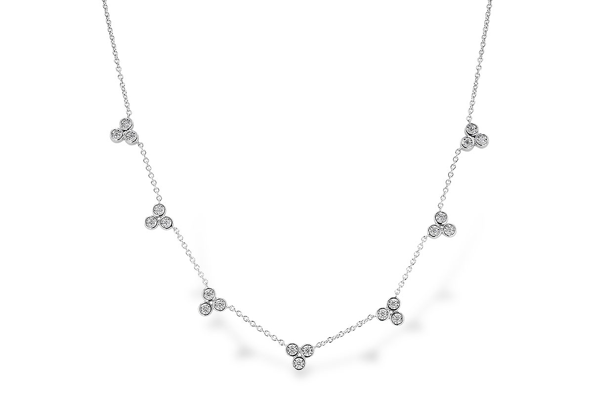 G328-37801: NECKLACE .36 TW (18")