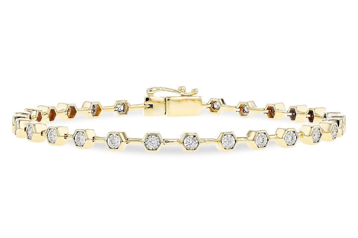 G328-39555: BRACELET .50 TW