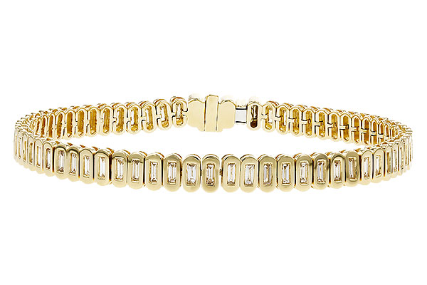 G329-27792: BRACELET 1.70 TW BAGUETTE (7")