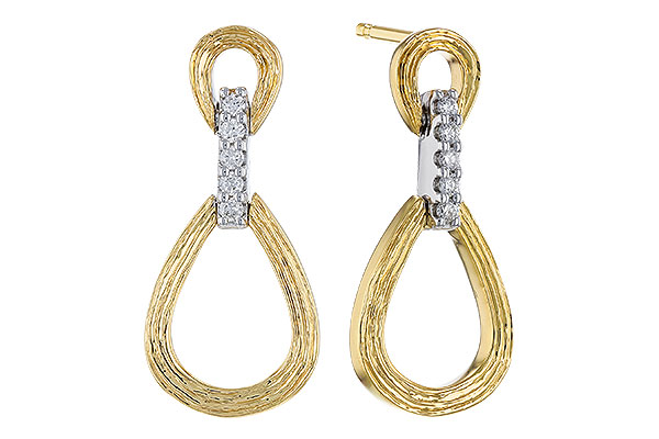 G329-28664: EARRINGS .07 TW