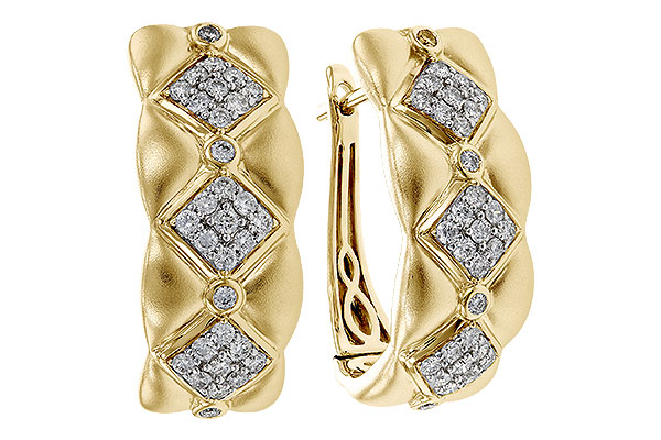 G329-31383: EARRINGS .75 TW