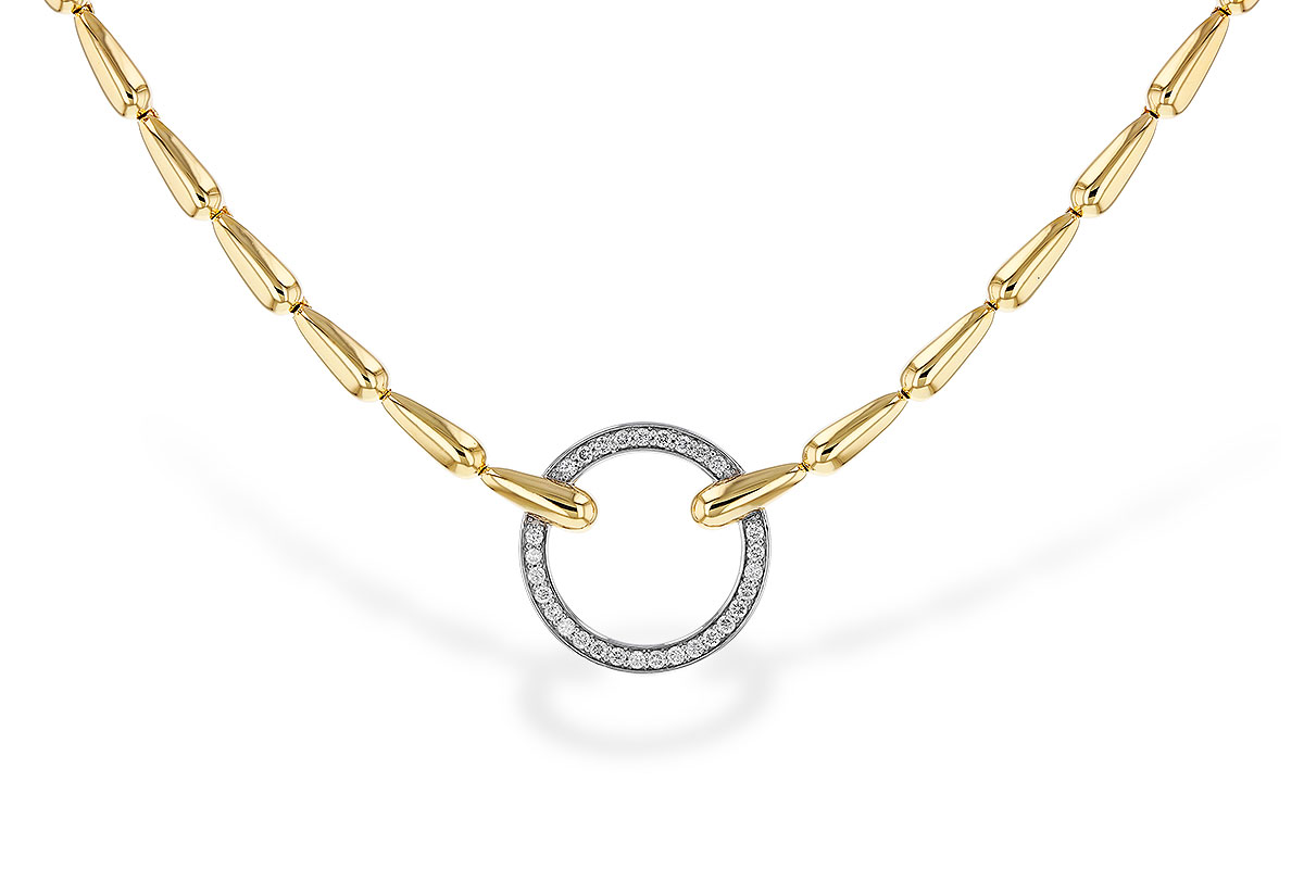 G329-35946: NECKLACE .33 TW (17")