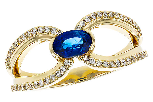 G330-18701: LDS RG .56 SAPPHIRE .75 TGW (6x4MM SA)