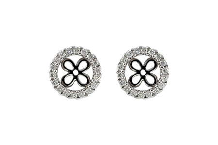 H242-04110: EARRING JACKETS .30 TW (FOR 1.50-2.00 CT TW STUDS)