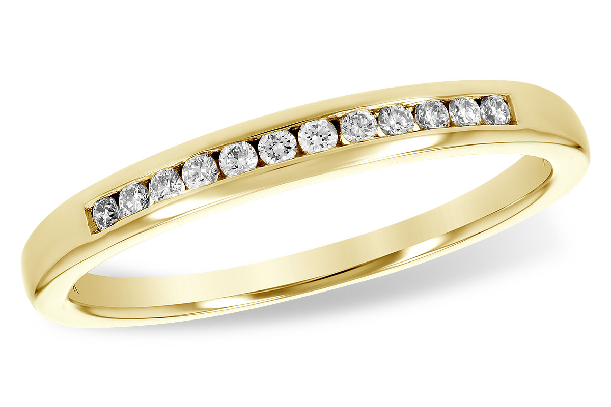 H242-98692: LDS WED RG .12 TW (12 STONES)