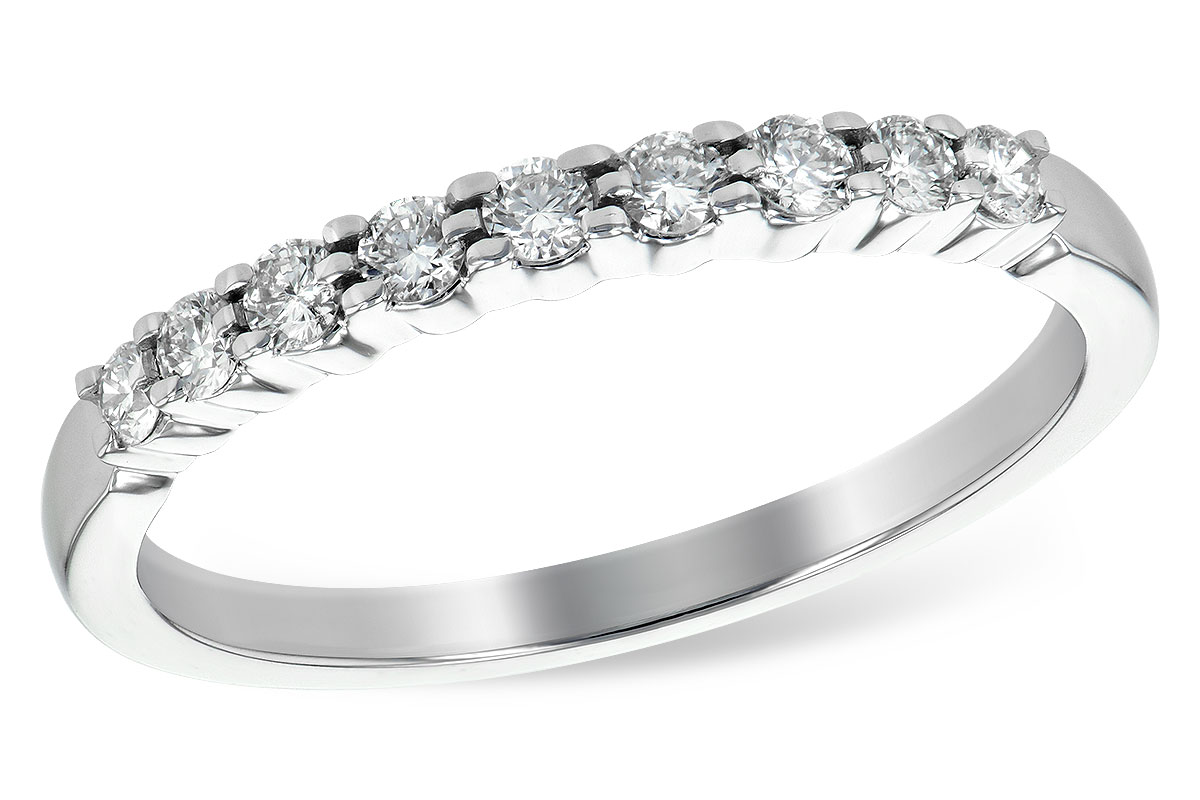 H243-86864: LDS WED RG .25 TW (9 STONES)
