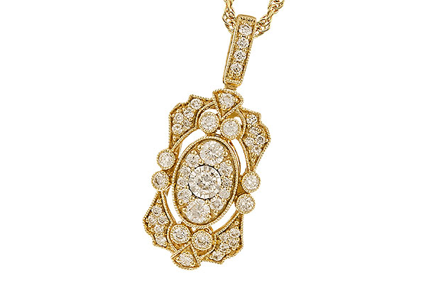 H328-41373: F327-51401 NECK IN ALL Y/G .50 TW