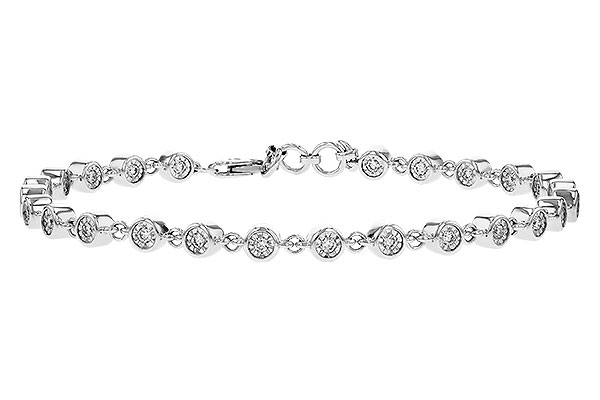 H329-27764: BRACELET .70 TW (7")