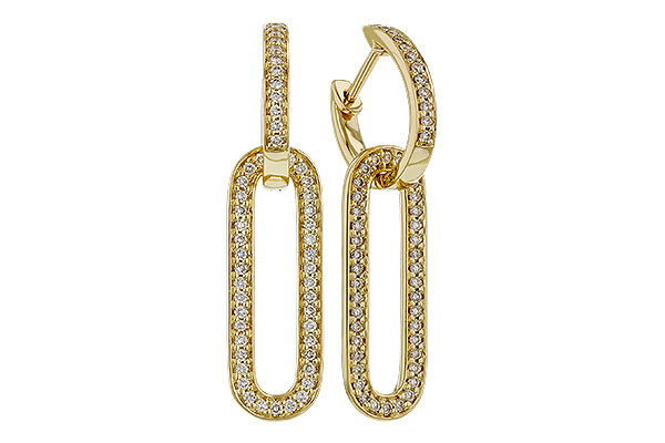 H329-30537: EARRINGS .54 TW