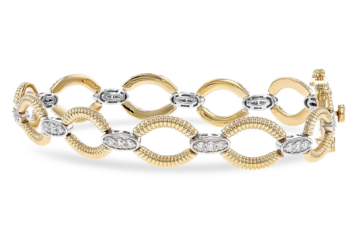 H329-33201: BRACELET .75 TW (7")
