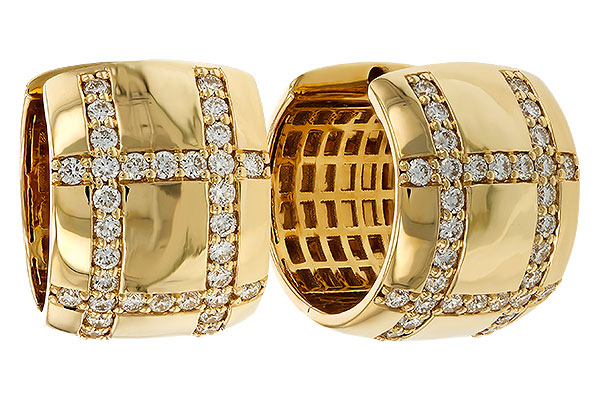 H329-34128: EARRINGS .75 TW