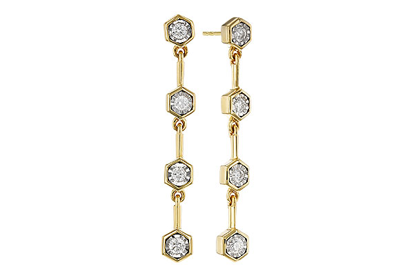H329-34137: EARRINGS .25 TW