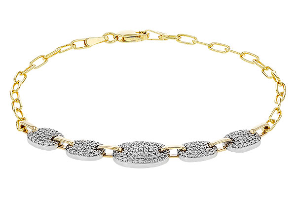 H329-35001: BRACELET .75 TW (7")