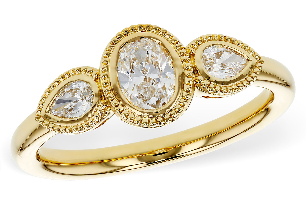 H329-35073: LDS DIA RG .60 TW FANCY CUT DIAMONDS