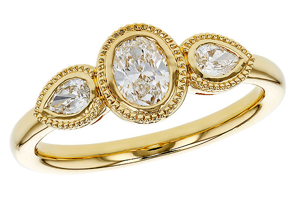 H329-35073: LDS DIA RG .60 TW FANCY CUT DIAMONDS