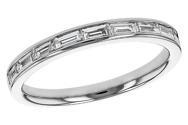 H330-18646: LDS DIA WED RG .44 TW BAGUETTES