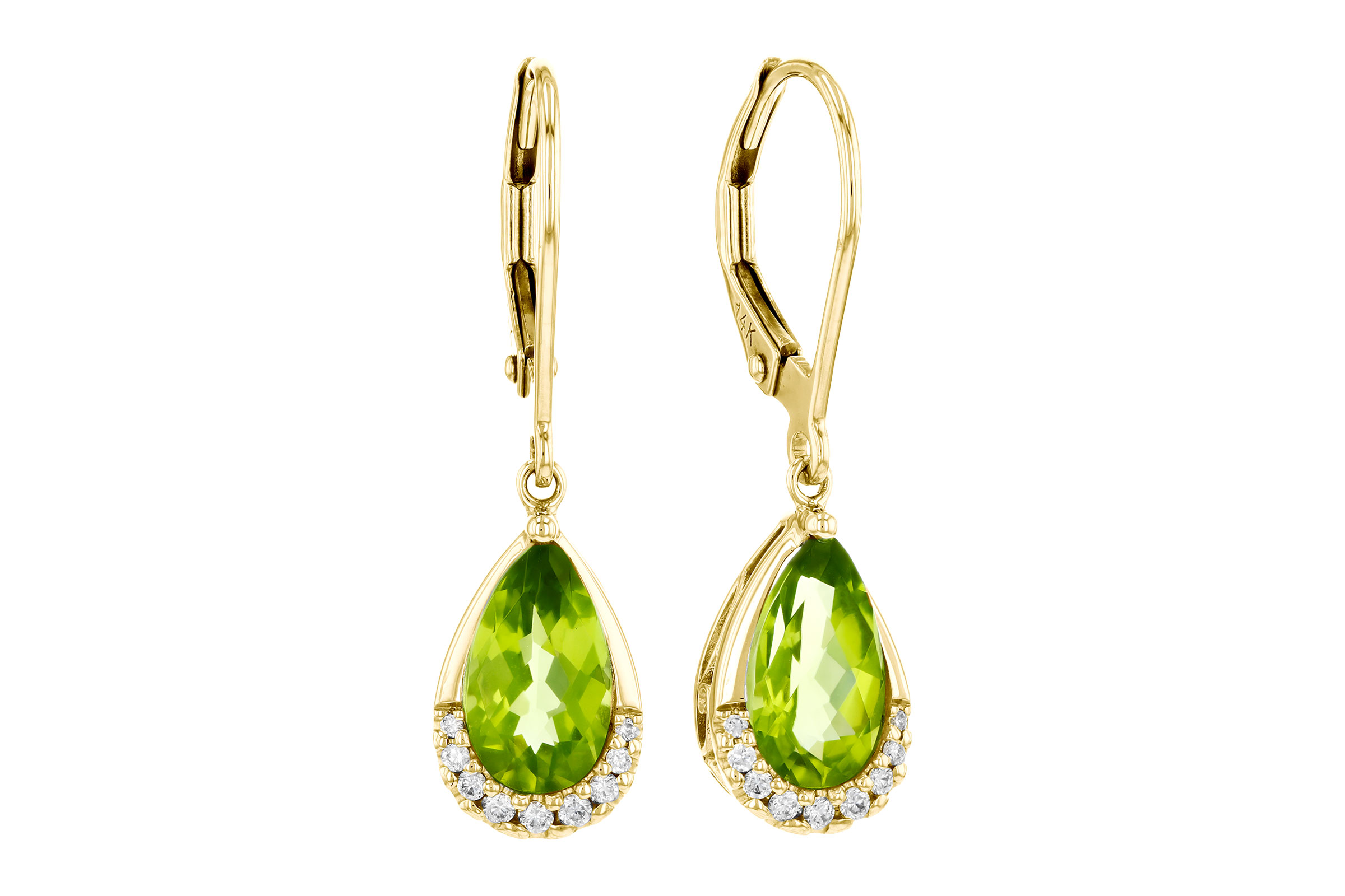 H330-20464: EARR 1.85 PERIDOT 1.94 TGW (9x5MM PS)