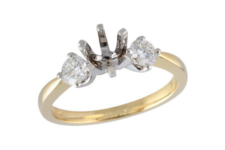 K060-21382: LDS SEMI DIA RING .40 TW