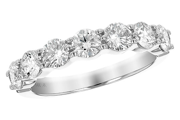 K147-51437: LDS DIA WED RG 1.50 TW (7 STONES)