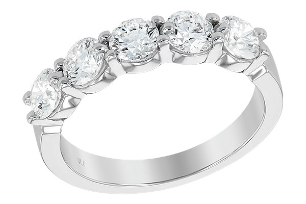 K240-25046: LDS DIA WED RG 1.50 TW (5 STONES)
